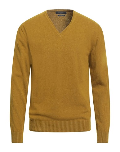 DANIELE FIESOLI Jumper Military green 90% Wool, 10% Cashmere