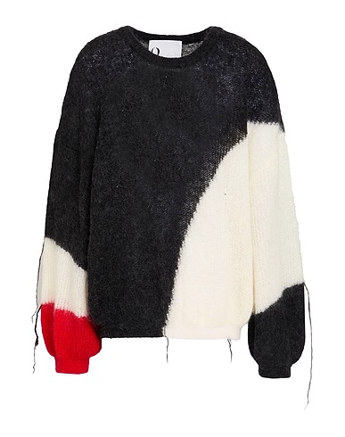 8PM Jumper ANTRACITE 50% Mohair wool, 32% Polyamide, 18% Merino Wool