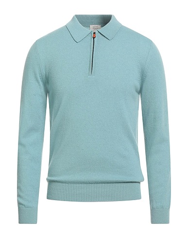 DANIELE FIESOLI Cashmere jumper SELEZIONE Sky blue 100% Cashmere