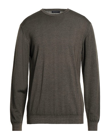 DANIELE FIESOLI Jumper Military green 100% Merino Wool