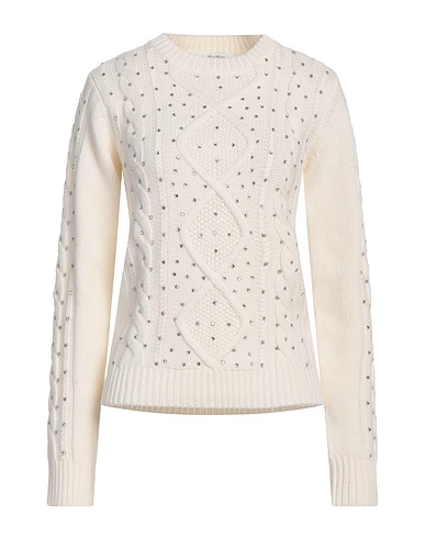 MAX MARA Jumper Ivory 70% Wool, 30% Cashmere