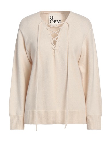 8PM Pullover Avorio 100% Lana