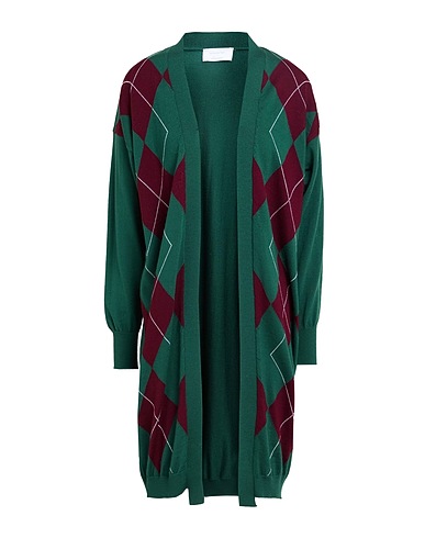 DANIELE FIESOLI Cardigan COLLEZIONE N_01 Dark green 100% Merino Wool