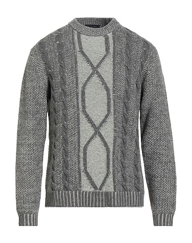 DANIELE FIESOLI Pullover Antracite 50% Lana di baby alpaca, 50% Lana Merino