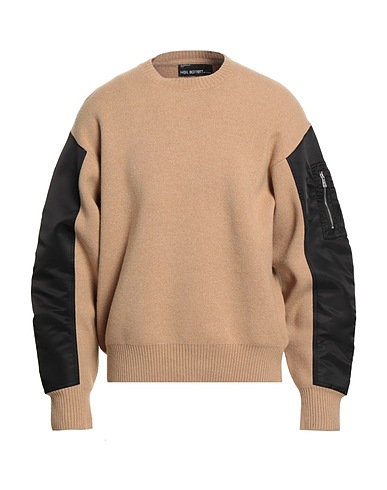 NEIL BARRETT Jumper Camel 100% Wool, Polyamide