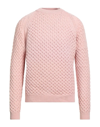 DANIELE FIESOLI Sweater LAB Light pink 100% Merino Wool