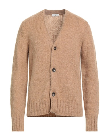 BECOME Cardigan CAMMELLO 46% Acrylic, 26% Polyamide, 14% Wool, 14% Mohair wool