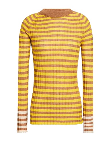 ALYSI Sweater CRÈME Camel 50% Acrylic, 35% Merino Wool, 15% Viscose