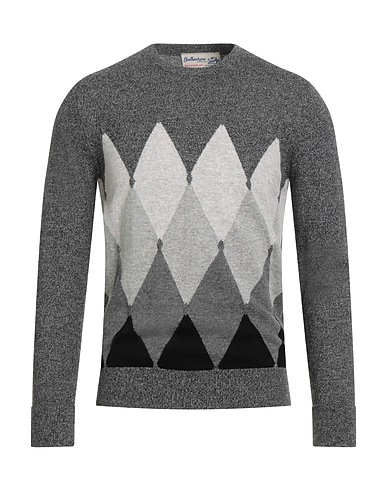 BALLANTYNE Maglia in Cachemire Blu notte 100% Cachemire