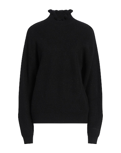 MARKUP Polo neck Black 42% Viscose, 41% Nylon, 10% Mohair wool, 7% Wool