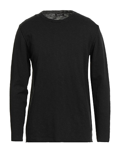 IMPERIAL Pullover Nero 100% Cotone
