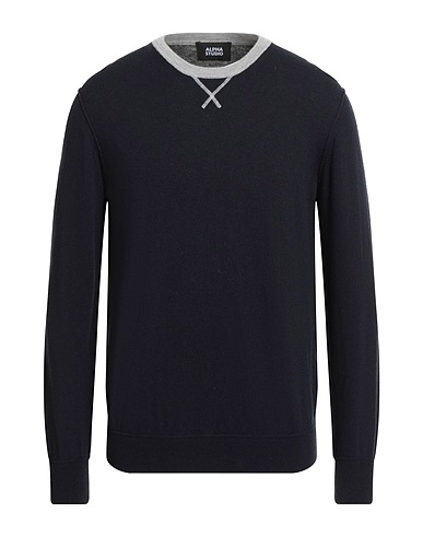 AMARANTO Jumper Midnight blue 100% Wool