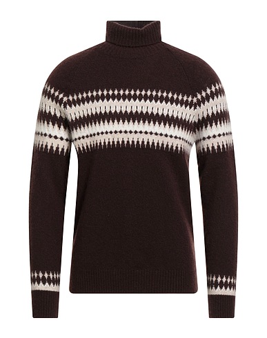 ELEVENTY Cashmere jumper Dark brown 71% Cashmere, 19% Silk, 10% Polyester