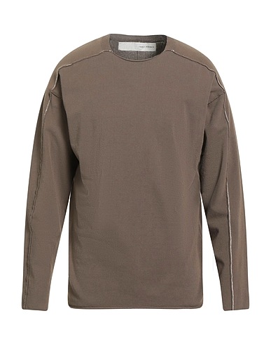 ISABEL BENENATO Sweater Khaki 67% Viscose, 33% Polyester