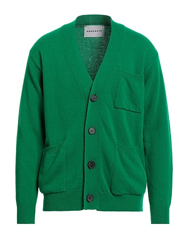 AMARANTO Cardigan Green 100% Wool