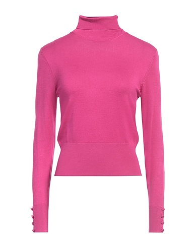 MARKUP Polo neck Fuchsia 80% Viscose, 20% Nylon