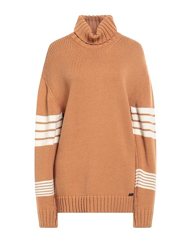 GAëLLE Paris Polo neck Camel 50% Wool, 50% Acrylic
