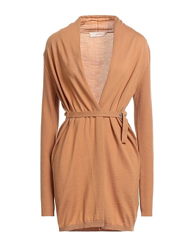 JUCCA Cardigan Cammello 100% Lana Vergine