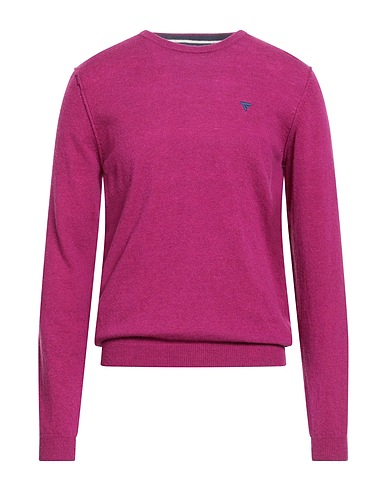 FRED MELLO Jumper Purple 50% Lambswool, 50% Polyamide