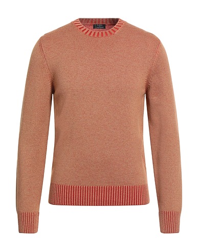 BARBA Napoli Pullover Ruggine 80% Lana Vergine, 10% Viscosa, 10% Cachemire