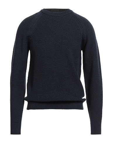 JACOB COHЁN Jumper Midnight blue 100% Virgin Wool