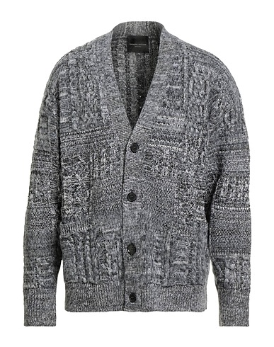 ROBERTO COLLINA Cardigan Black 100% Merino Wool