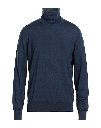 ZEGNA Cashmere blend Navy 70% Cashmere, 30% Silk