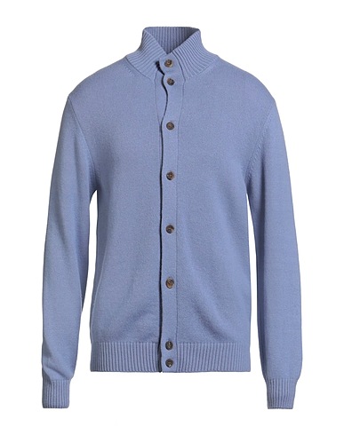 CRUCIANI Cardigan Slate blue 100% Cashmere