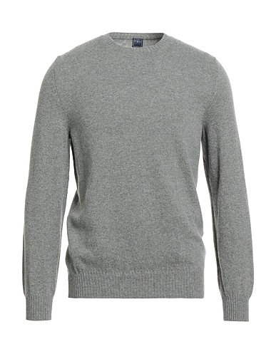 FEDELI Cashmere blend Grey 100% Cashmere