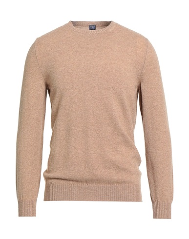 FEDELI Cashmere blend Beige 100% Cashmere