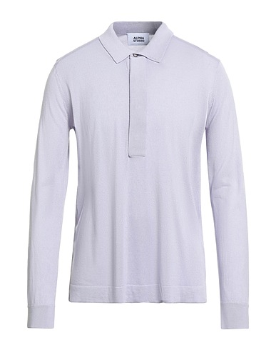 ALPHA STUDIO Sweater Lilac 85% Mulberry silk, 15% Cashmere
