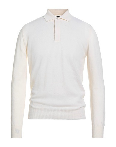 ALPHA STUDIO Sweater Cream 100% Geelong Wool
