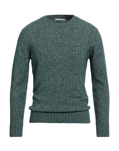 KANGRA Pullover Vert foncé 30% Coton, 28% Laine d'alpaga, 28% Polyamide, 12% Laine, 2% Élasthanne