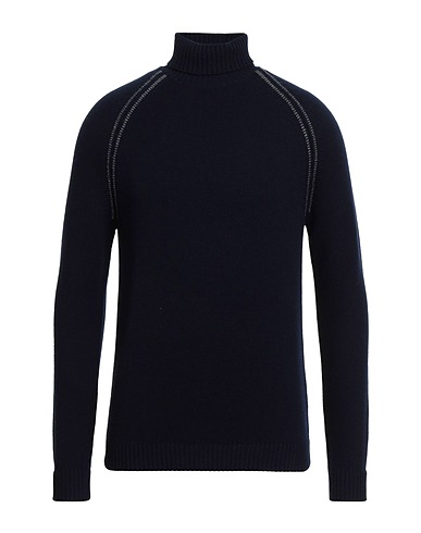 ALPHA STUDIO Dolcevita Blu navy 90% Lana, 10% Cachemire