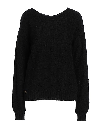 MANILA GRACE Pullover Nero 36% Acrilico, 30% Lana mohair, 30% Poliammide, 4% Lana