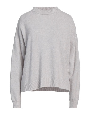 ROBERTO COLLINA Jumper Light grey 70% Merino Wool, 30% Cashmere