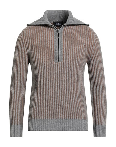 ALPHA STUDIO Sweater Grey 40% Wool, 30% Viscose, 20% Polyamide, 10% Cashmere