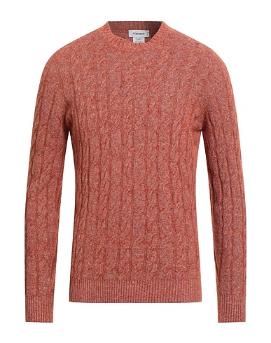 KANGRA Jumper Rust 30% Cotton, 28% Alpaca wool, 28% Polyamide, 12% Wool, 2% Elastane