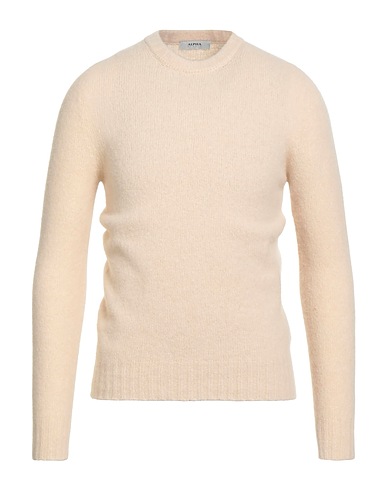 ALPHA STUDIO Jumper Cream 72% Wool, 20% Polyamide, 6% Cashmere, 2% Elastane