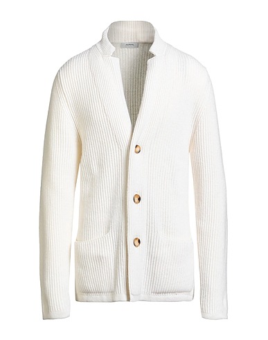 ALPHA STUDIO Cardigan Cream 40% Wool, 30% Viscose, 20% Polyamide, 10% Cashmere
