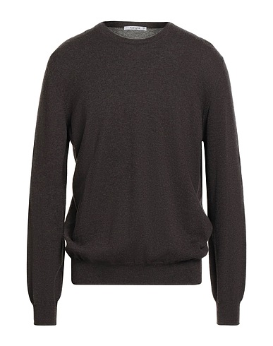 KANGRA Jumper Dark brown 100% Wool