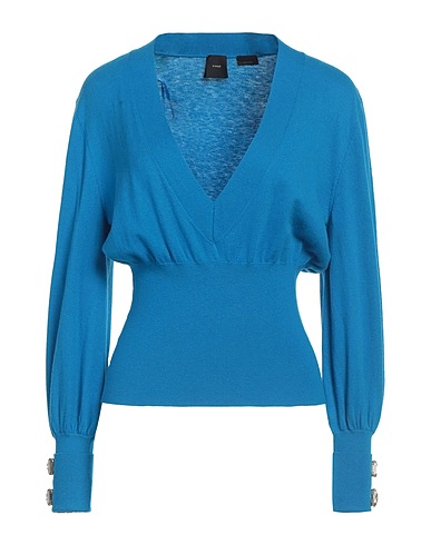 PINKO Jumper Blue 60% Cotton, 40% Wool