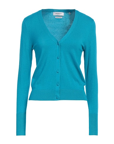 MARKUP Cardigan Turquoise 80% Viscose, 20% Nylon