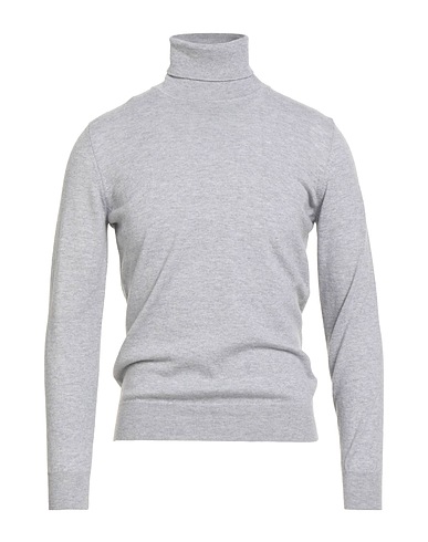 KANGRA Polo neck Light grey 100% Wool