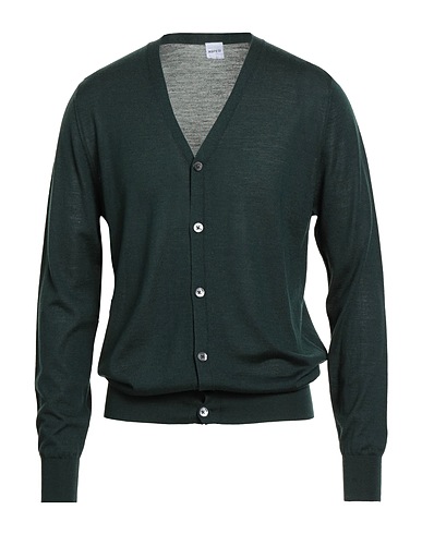 ASPESI Cardigan Emerald green 75% Wool, 25% Silk