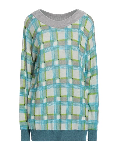 IN BED WITH YOU Pullover Verde 46% Nylon, 38% Lana, 16% Lana di alpaca