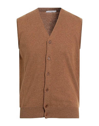 KANGRA Cardigan Brown 100% Wool