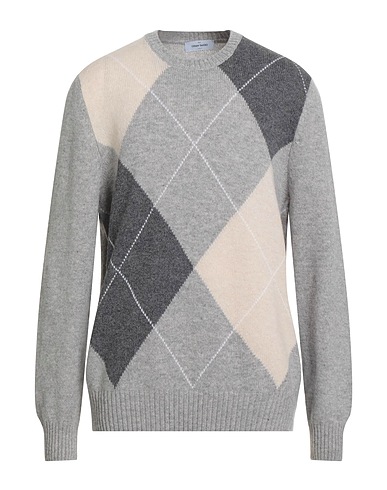 GRAN SASSO Pullover Grigio 100% Lana Vergine