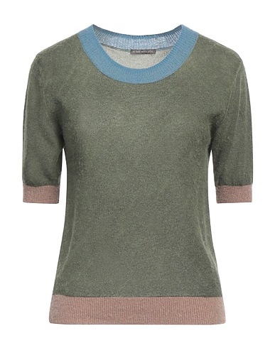 IN BED WITH YOU Sweater Military green 46% Nylon, 38% Wool, 16% Alpaca wool