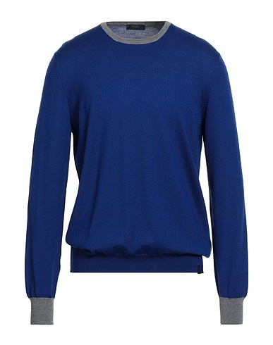 FAY Jumper Blue 100% Virgin Wool